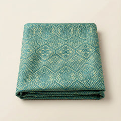 Teal Luxury Scarf | Handwoven Artisan Crafted