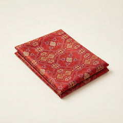 Red Luxury Scarf | Handwoven Artisan