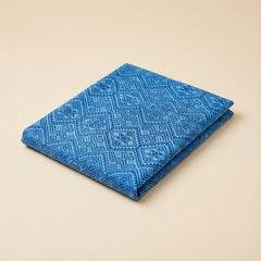 Sky Blue Luxury Scarf | Handwoven Artisan Crafted